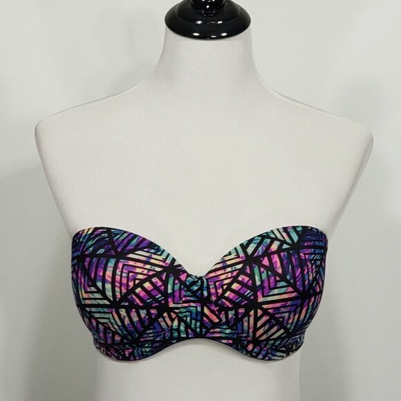 Victorias Secret  PINK  Wear Everywhere Pushup Strapless Bra  32DD - Picture 1 of 5